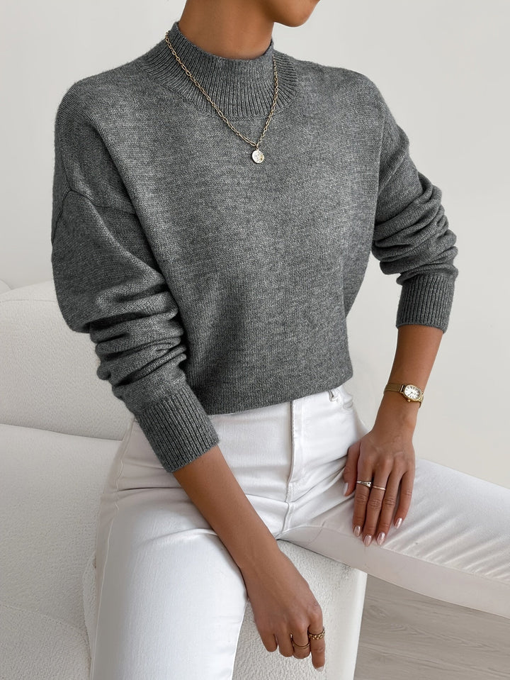 Christiane | Jersey Suave de Cuello Alto