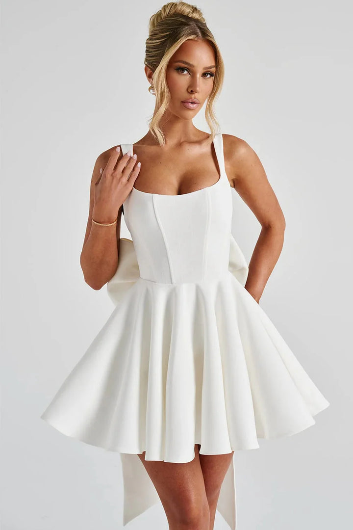 Marla Ivory Mini Dress