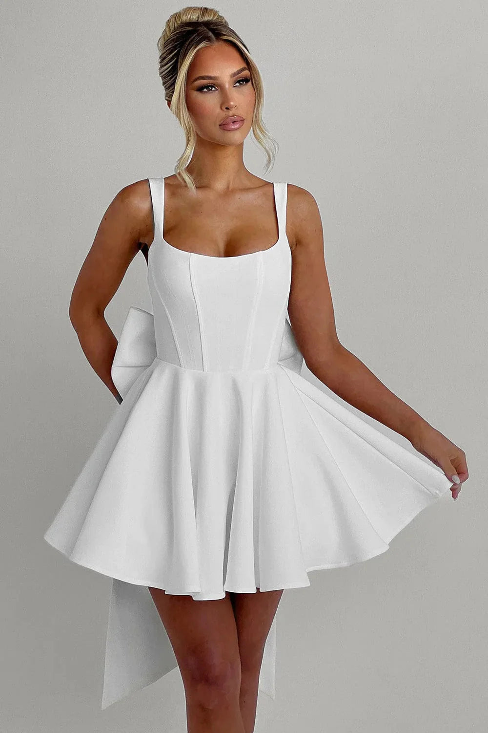 Marla Ivory Mini Dress