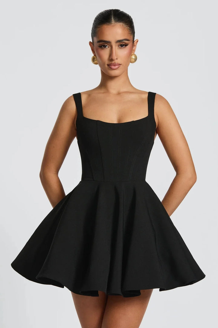 Marla Black Mini Dress