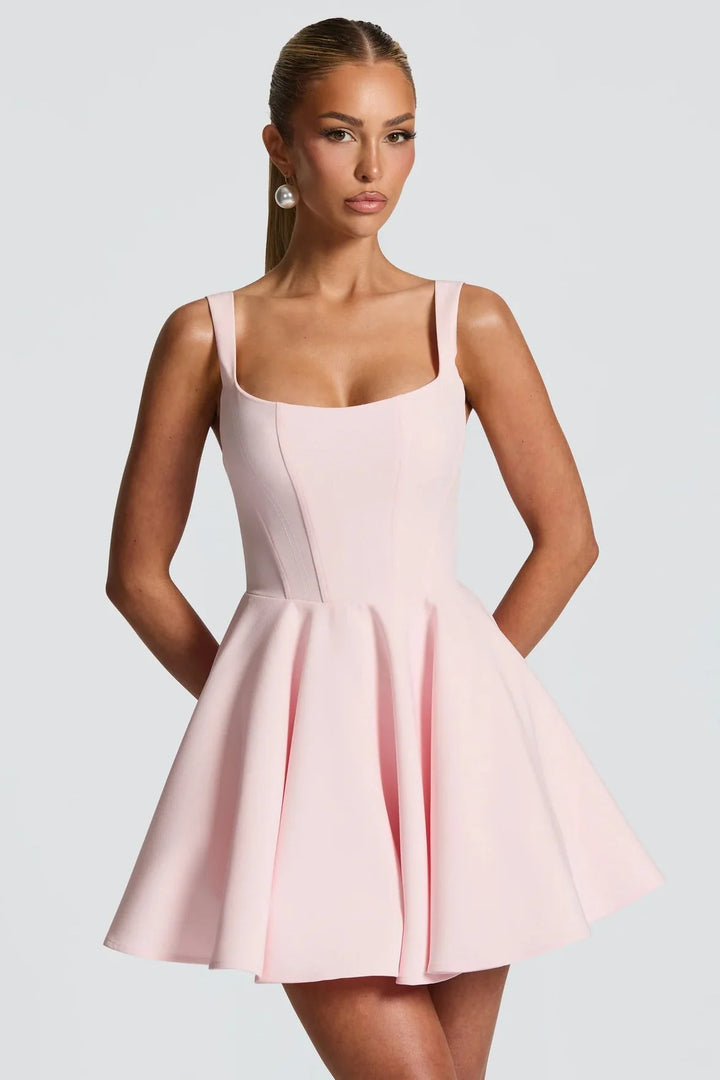Marla Baby Pink Mini Dress