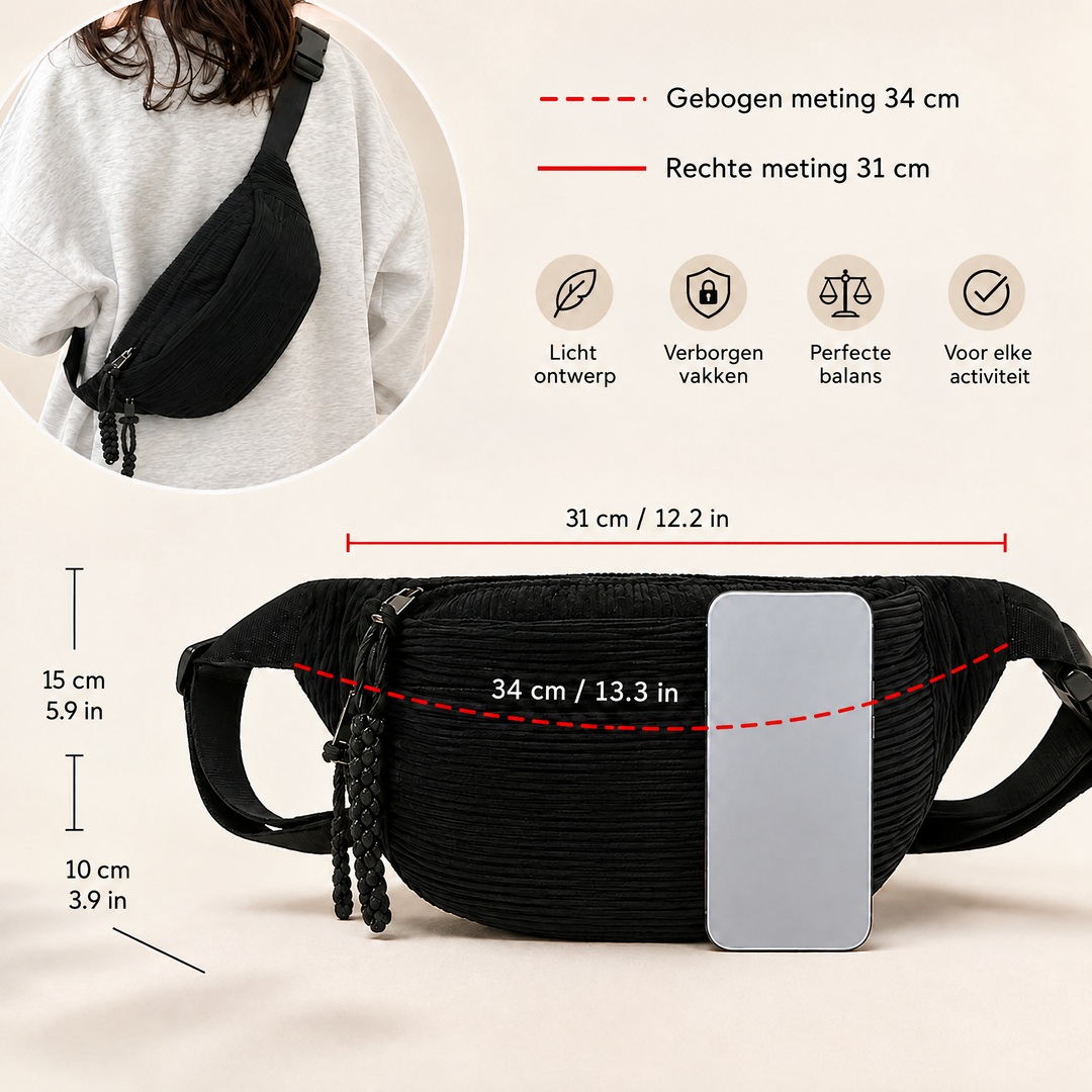 Petra | Bolso de Pana