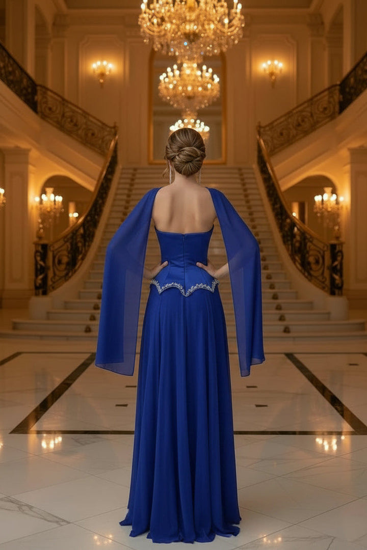 Nuage Royal Blue Maxi Dress
