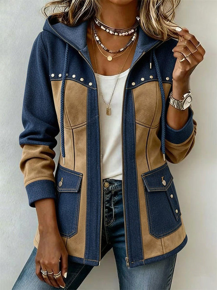Véronique | Chaqueta de Otoño con Capucha