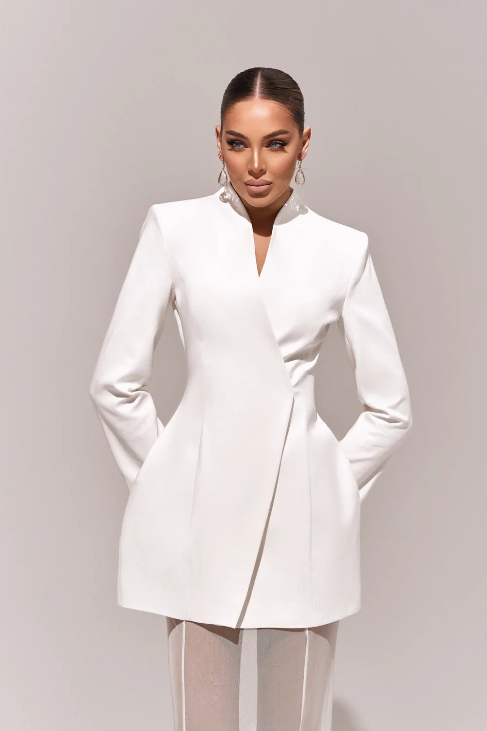 Iryne Ivory Maxi Dress