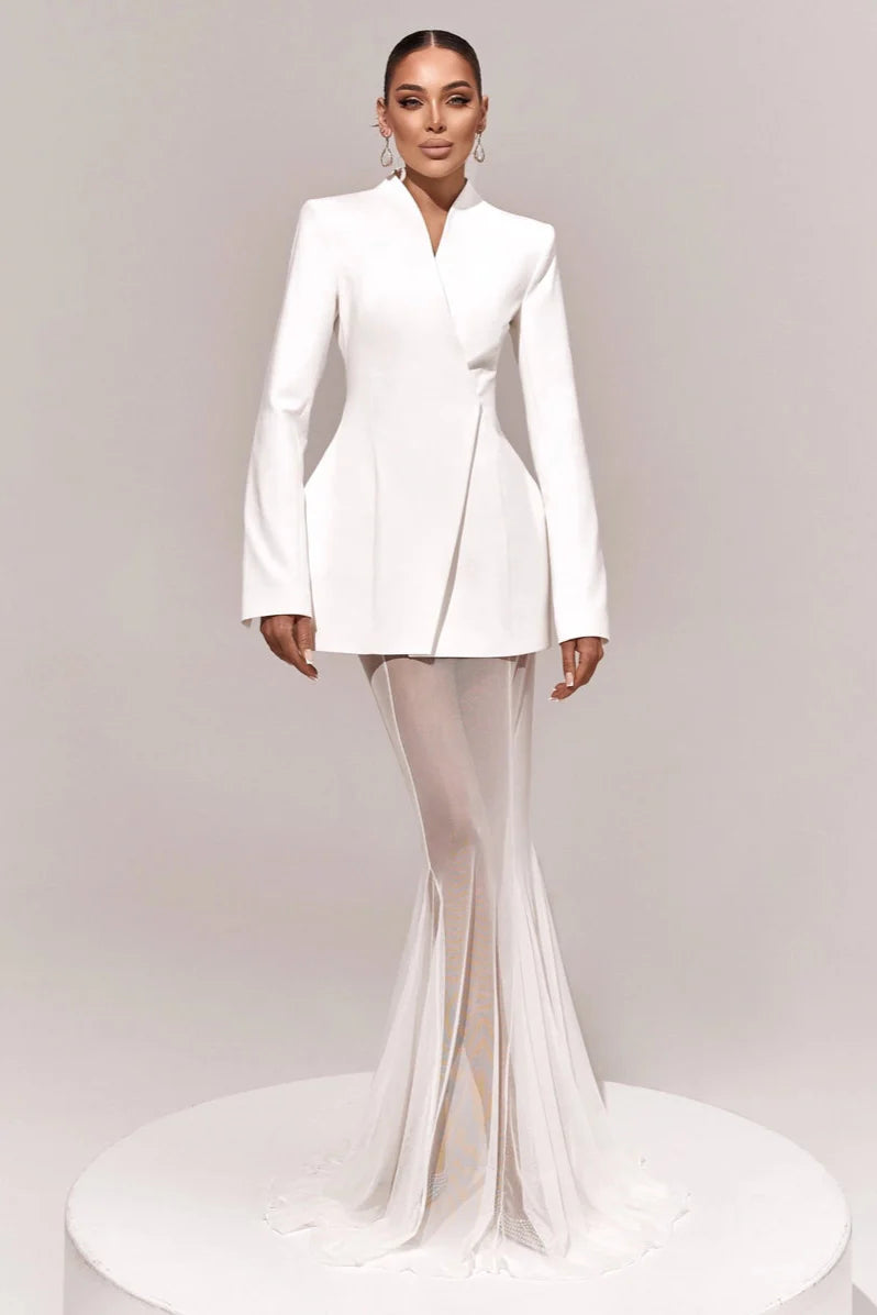 Iryne Ivory Maxi Dress