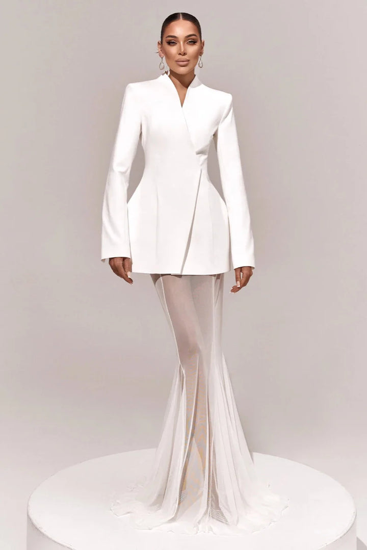 Iryne Ivory Maxi Dress