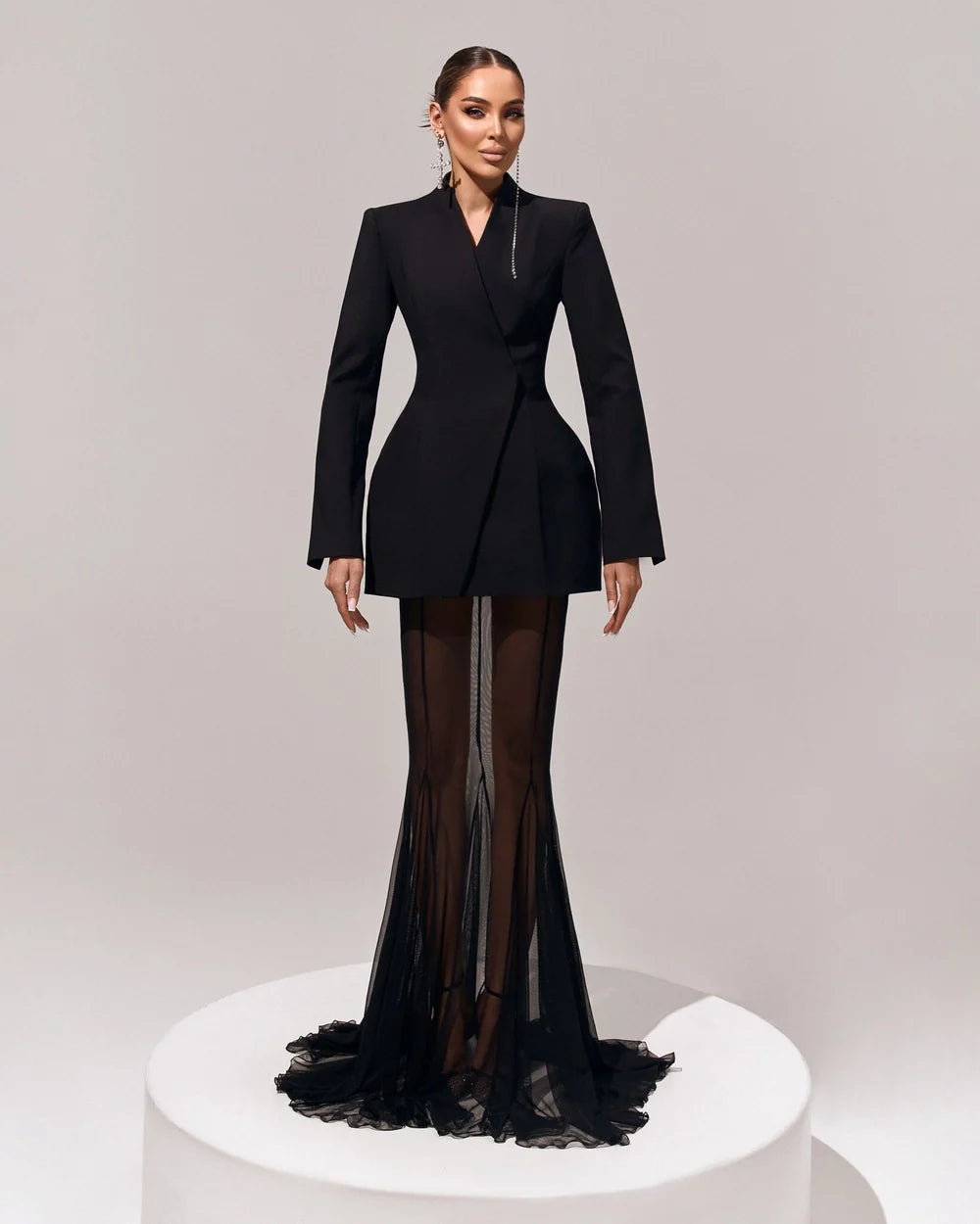 Iryne Black Maxi Dress