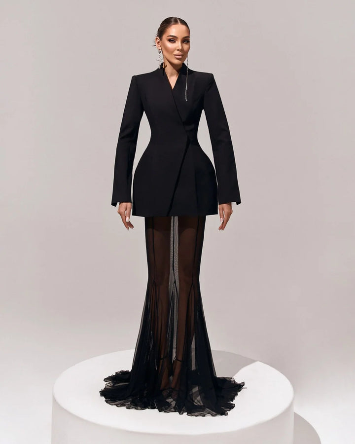 Iryne Black Maxi Dress