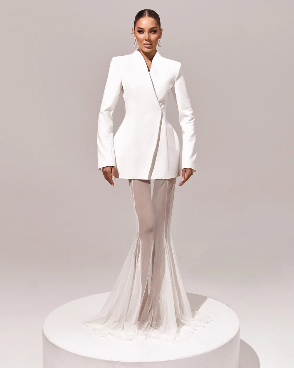 Iryne Ivory Maxi Dress