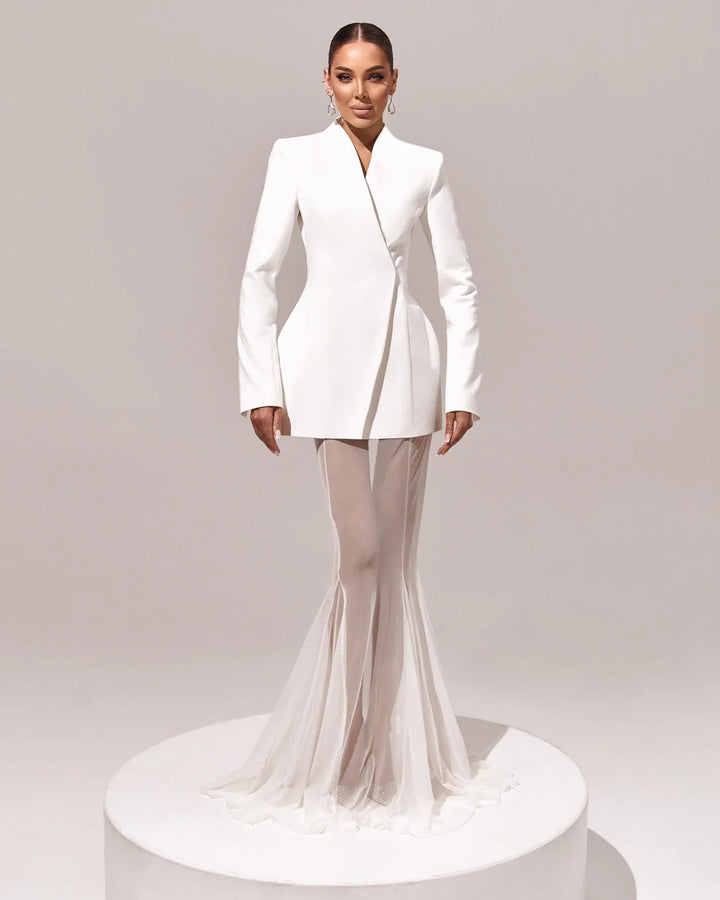Iryne Ivory Maxi Dress