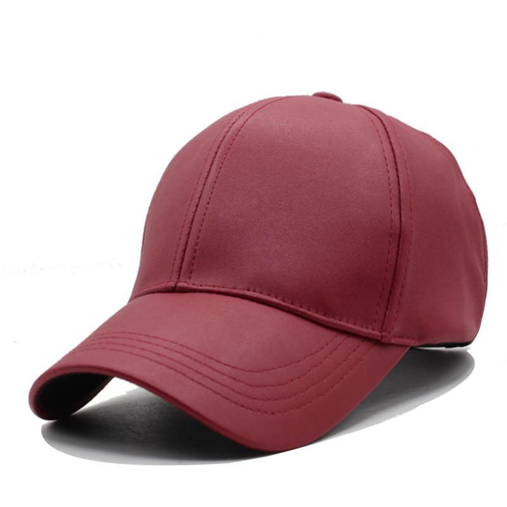 Classy Men Leather Cap