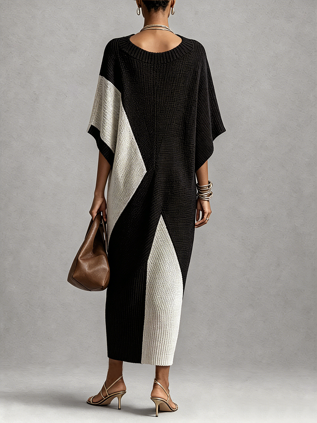 Véra | Vestido Midi Bicolor