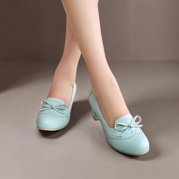 Martine | Zapatos de Tacón con Nudo