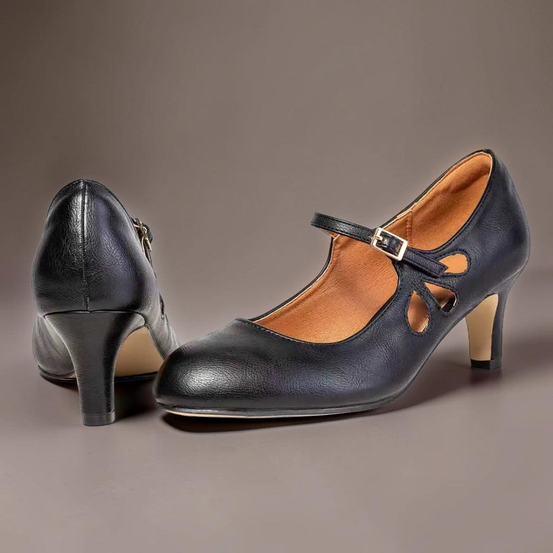 Sylvie | Zapatos de Tacón Negros
