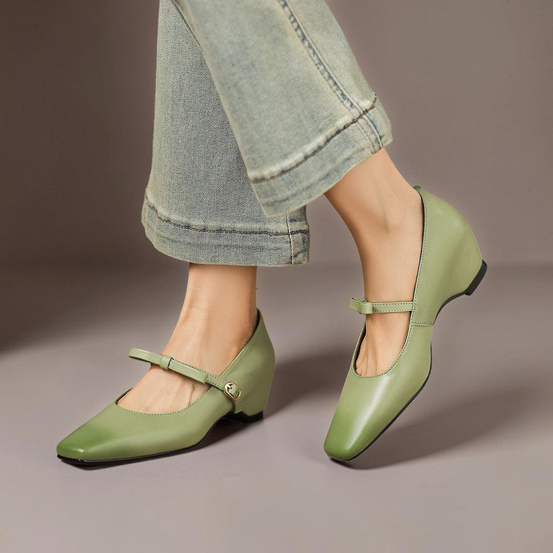 Nadia | Zapatos de Tacón con Lazo
