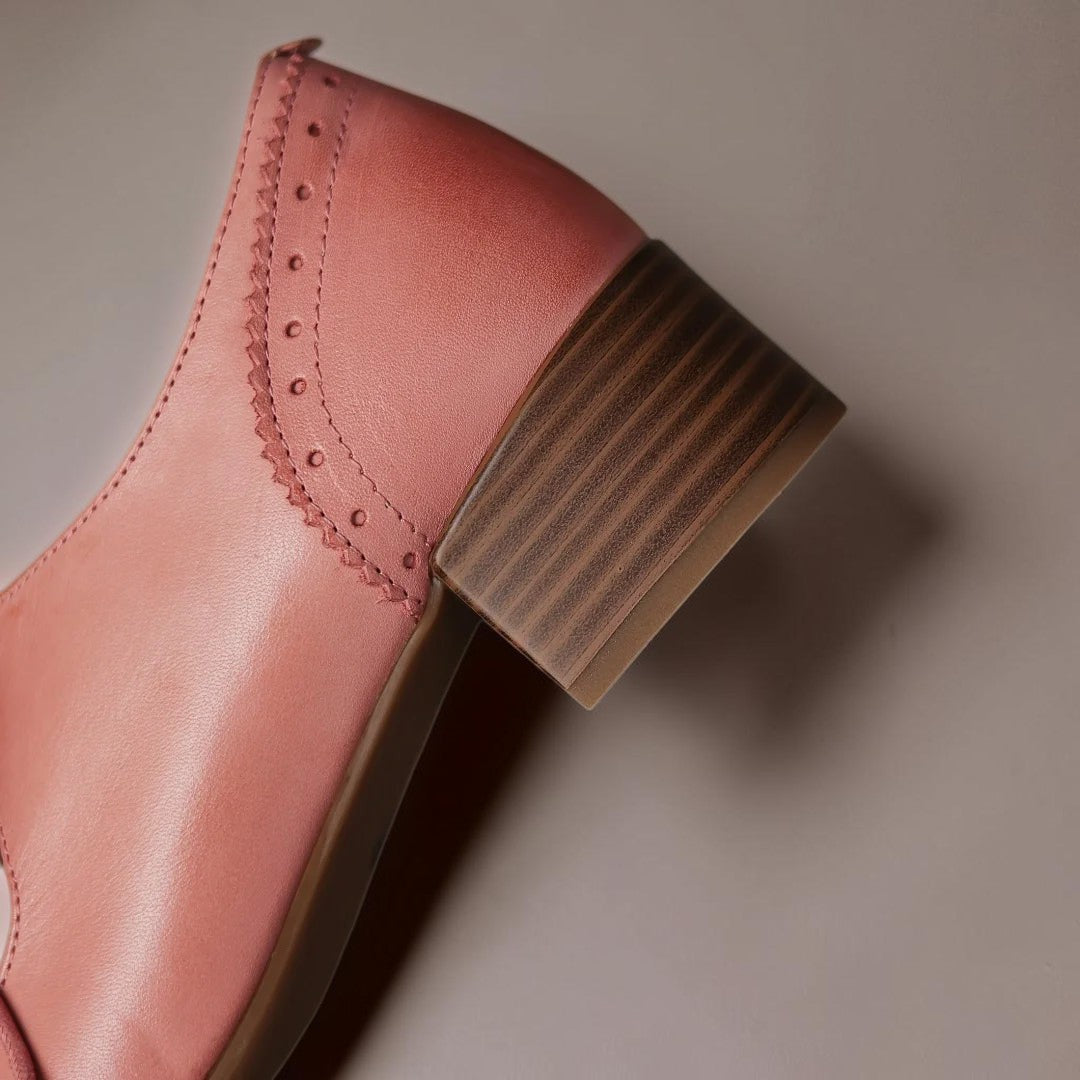 Amélie | Zapatos Derby de Cuero