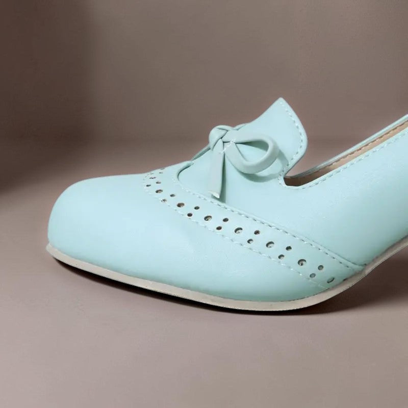 Martine | Zapatos de Tacón con Nudo