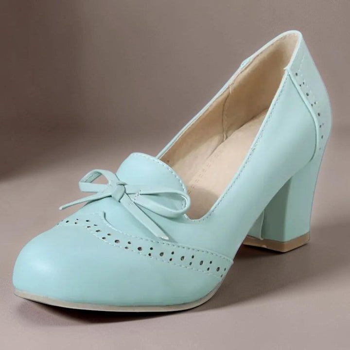 Martine | Zapatos de Tacón con Nudo