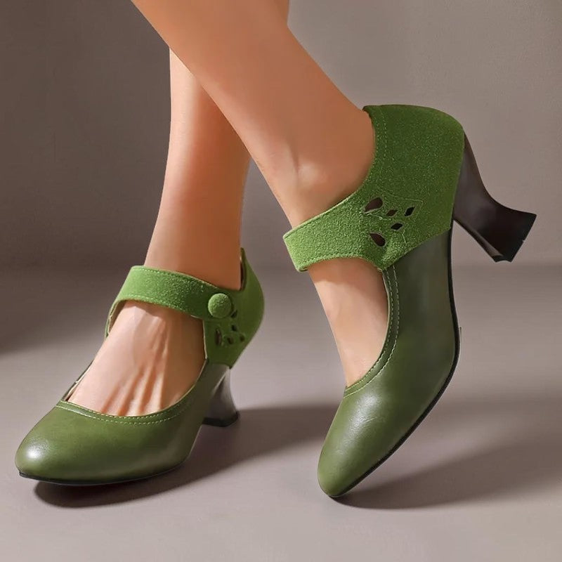 Camille | Zapatos de Tacón de Ante