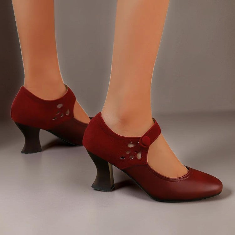 Camille | Zapatos de Tacón de Ante