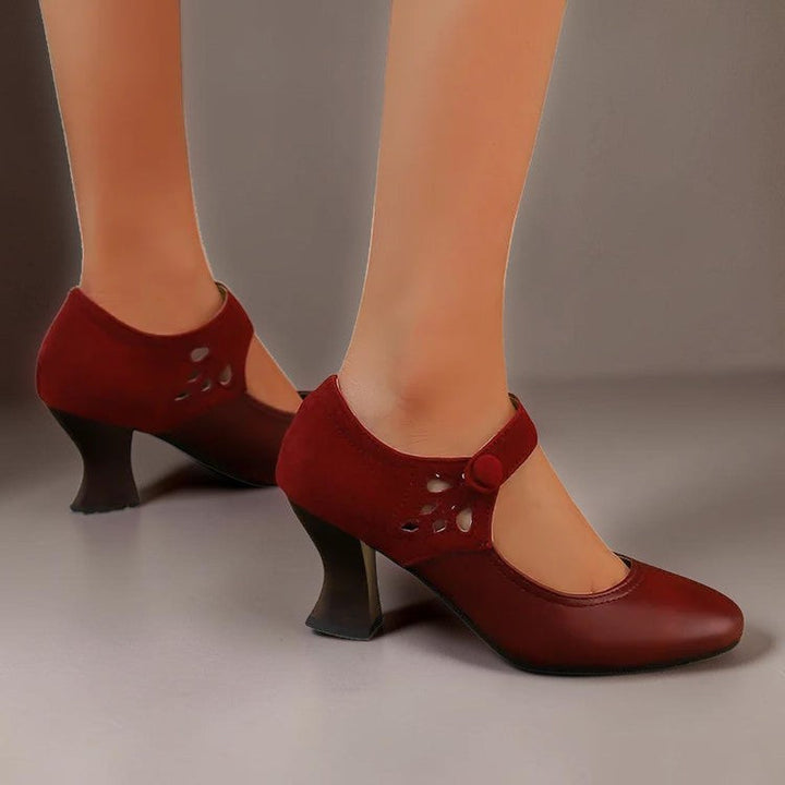 Camille | Zapatos de Tacón de Ante