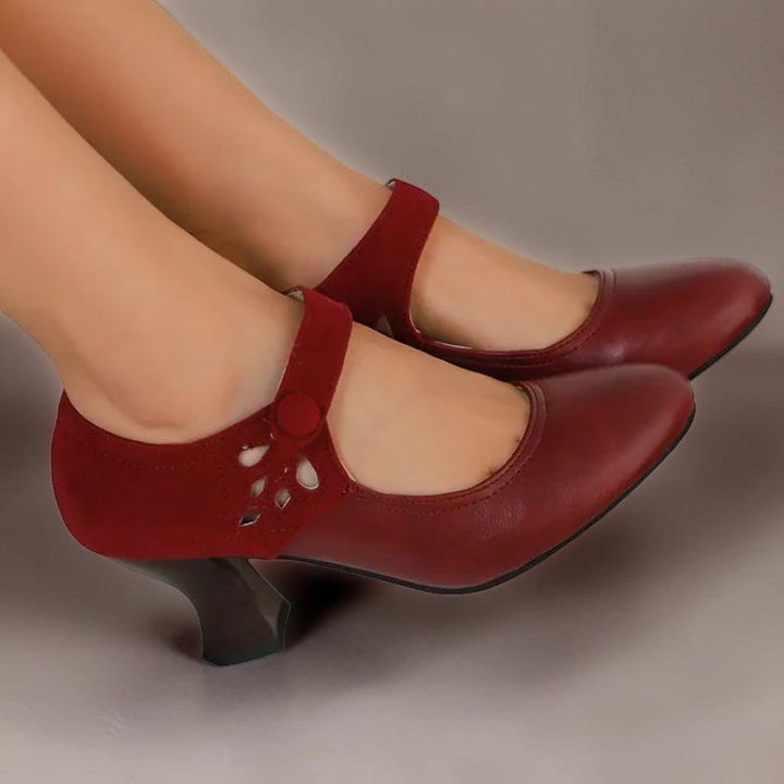 Camille | Zapatos de Tacón de Ante