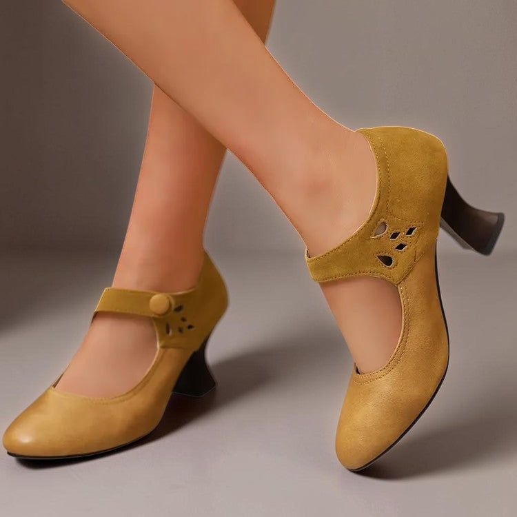 Camille | Zapatos de Tacón de Ante