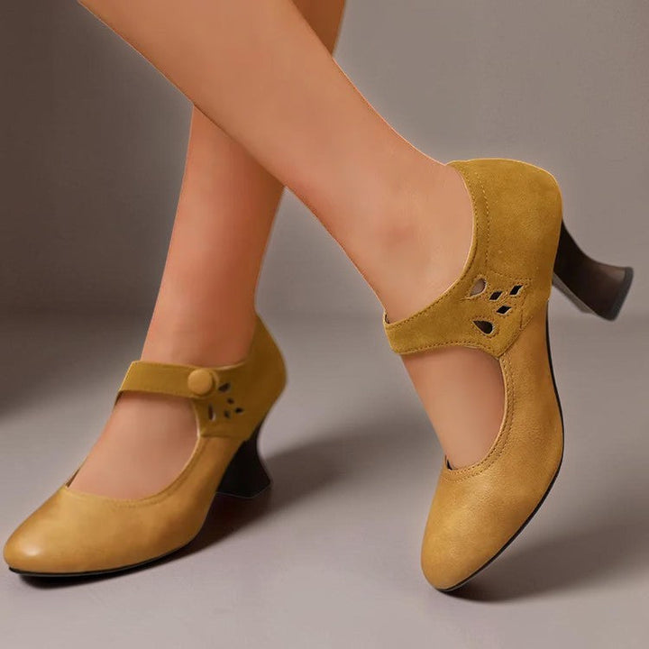 Camille | Zapatos de Tacón de Ante
