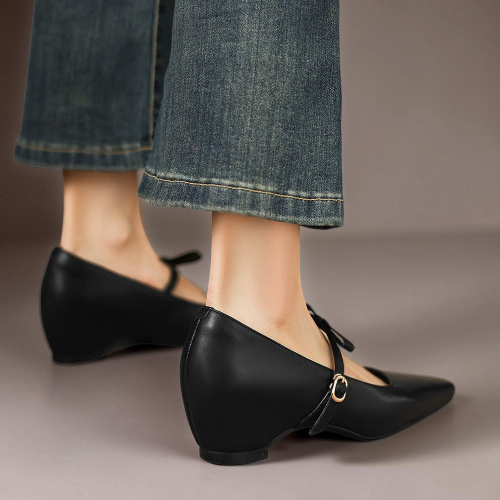 Nadia | Zapatos de Tacón con Lazo