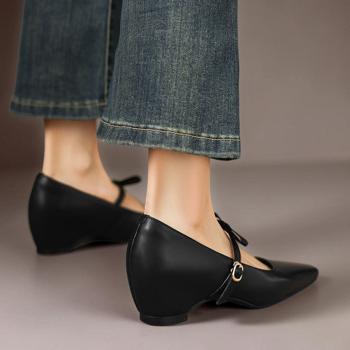 Nadia | Zapatos de Tacón con Lazo