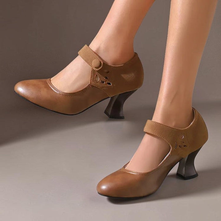 Camille | Zapatos de Tacón de Ante