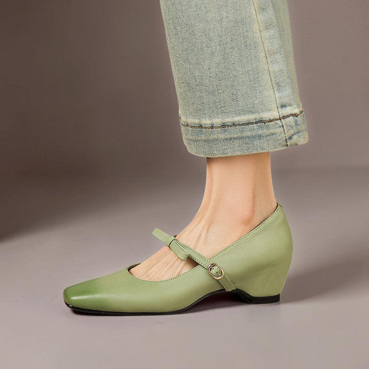 Nadia | Zapatos de Tacón con Lazo