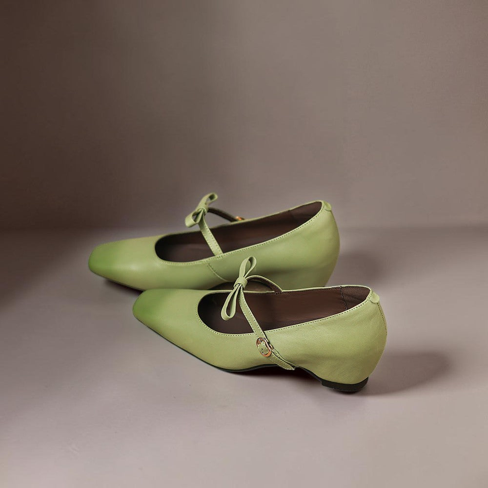 Nadia | Zapatos de Tacón con Lazo