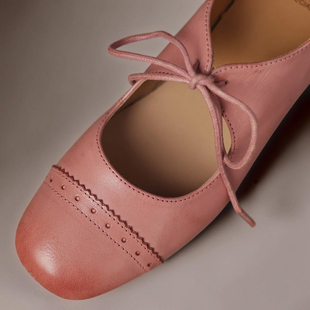 Amélie | Zapatos Derby de Cuero