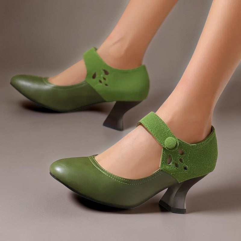 Camille | Zapatos de Tacón de Ante