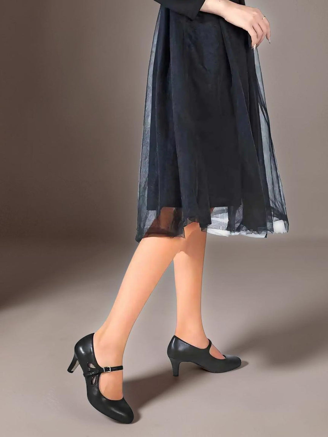 Sylvie | Zapatos de Tacón Negros