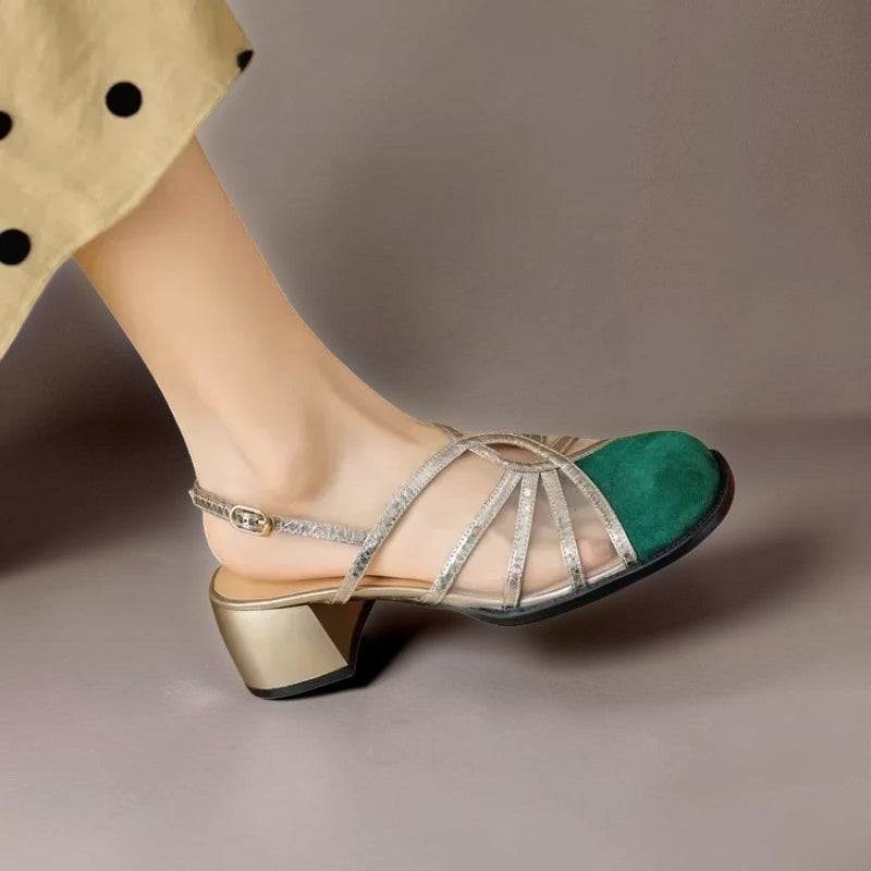Manon | Sandalias de Hebilla Ajustable
