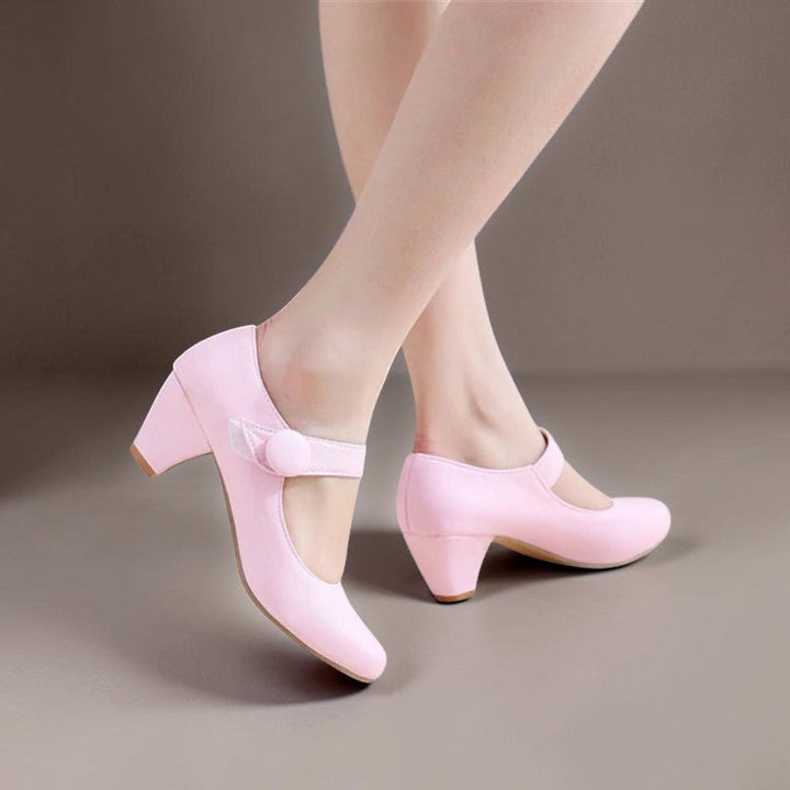 Monique | Zapatos de Tacón Ancho