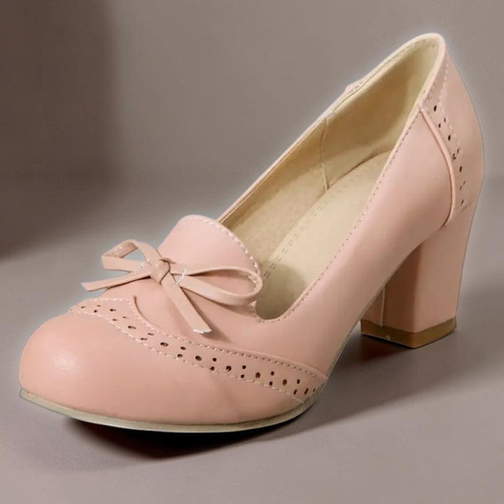 Martine | Zapatos de Tacón con Nudo