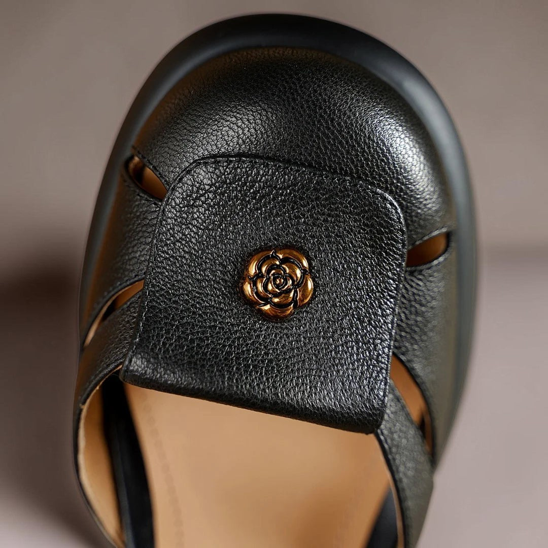 Sandalias de Plataforma con Cuña