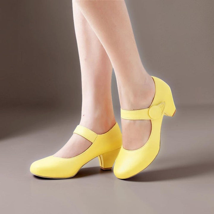 Monique | Zapatos de Tacón Ancho